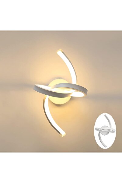 SENQIU Aplică de perete LED de interior 18W, Lampă de perete modernă cu desig...