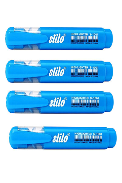 Stilo Phosphorescent Pencil Blue (4 Pieces)