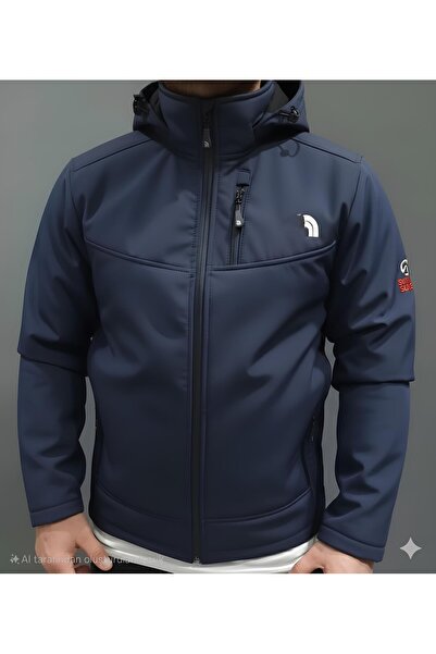 advstore.tr SoftShell Jachetă de iarnă rezistentă la apă și la vânt, cu fleec...
