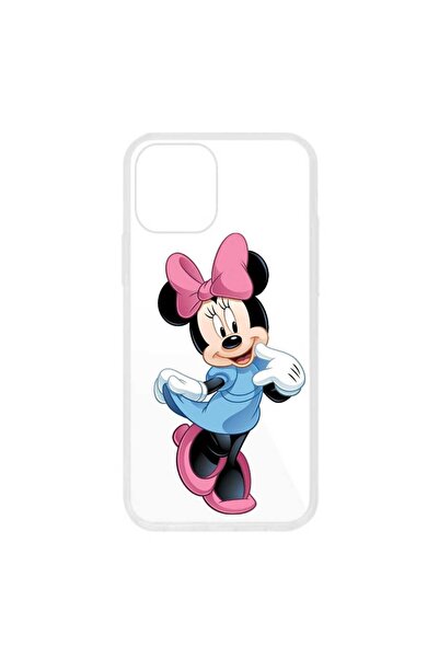 OEM Husa compatibila cu Apple iPhone 12 Silicon Transparenta Model Mickey Mou...