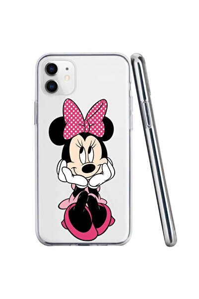 OEM Case compatible with Apple iPhone 11 Transparent Silicone Mickey Mouse Mi...