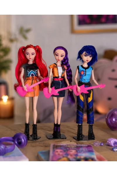 Fayola SET 3 PĂPUȘI K-POP VÂNĂTORI DE DEMONI