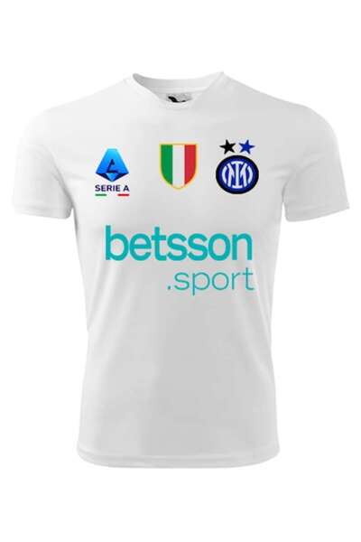 DeltaShop Tricou tehnic, Inter Milano, Alb