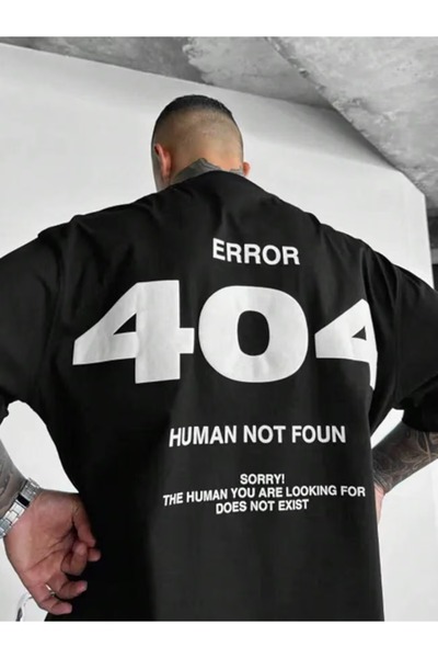 PAVRO تيشيرت مريح للجنسين بطباعة مختلطة