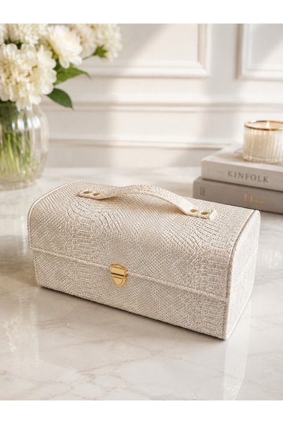 Decart Dizayn Patterned Premium Organizer Storage Box – Multi-Purpose Stylish Storage and Organizer Bag