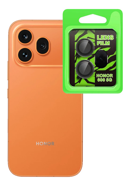 Nezih Case Honor 600 Uyumlu Kolay Uygulama Aparatlı Kamera Lens Koruyucu