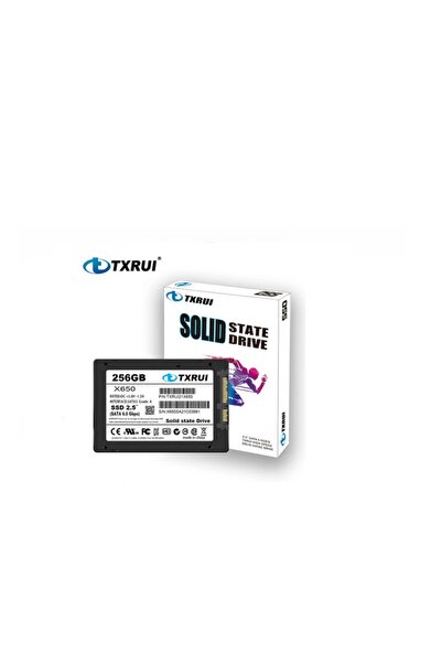Midcom X650 256GB SSD Harddisk 500MB/s 300MB/s 2.5 inch SATA3 Internal SSD