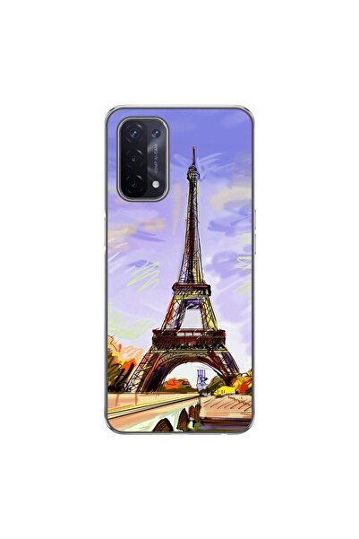 OEM Husa compatibila cu Oppo A54 5G, A74 5G Silicon Gel Tpu Model Desen Turnu...