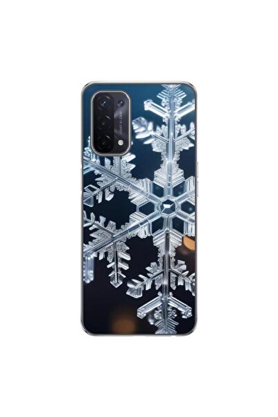 OEM Husa compatibila cu Oppo A54 5G, A74 5G Silicon Gel Tpu Model Big Snowflake