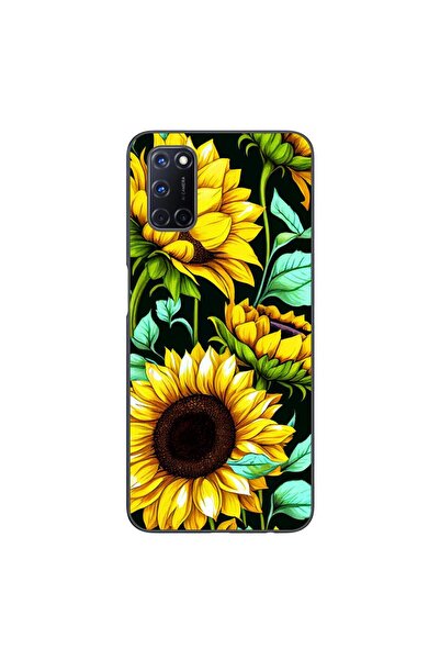 OEM Case compatible with Oppo A72 Silicone Gel Tpu Sunflower Pattern AI