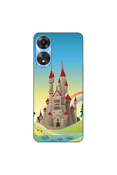OEM Case compatible with Oppo A78 4G (CPH2565) Silicone Gel Tpu Castle Model