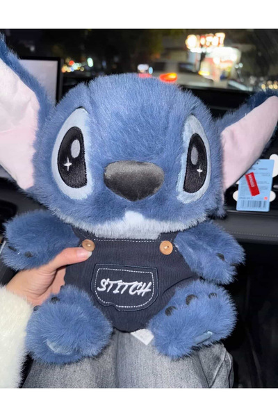 Stitch sevimli tulumlu kıyafetli 30 cm Pelüş oyuncak
