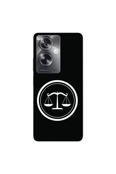 OEM Case compatible with Oppo A79 5G Silicone Gel Tpu Pattern Scales of Justice