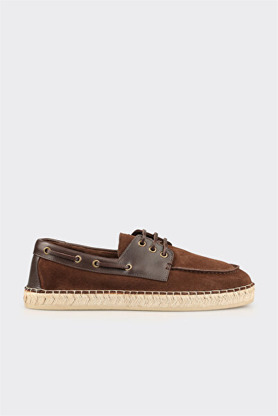 Elle Shoes Kahve Deri Erkek Günlük Ayakkabı