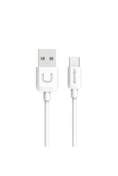 Usams Kabel U-Turn USB-C 1mbia≈Çy/white 2A TCUSBXD02 (US-SJ099)