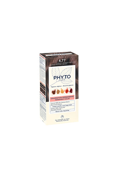 Phyto Χρώμα 4.77 Καφέ Βαφή Μαλλιών – Πλούσιο Καφέ