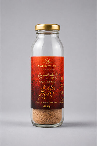 CAFFEMONT COLLAGEN L-CARNITINE COFFEE (L-karnitinli ve Kolajenli Kahve) - TEK...