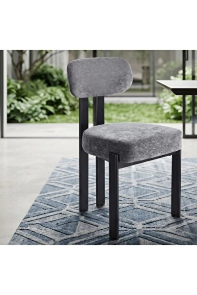 laverahome Gray Color Chair Features a Modern and Elegant Design That Combine...