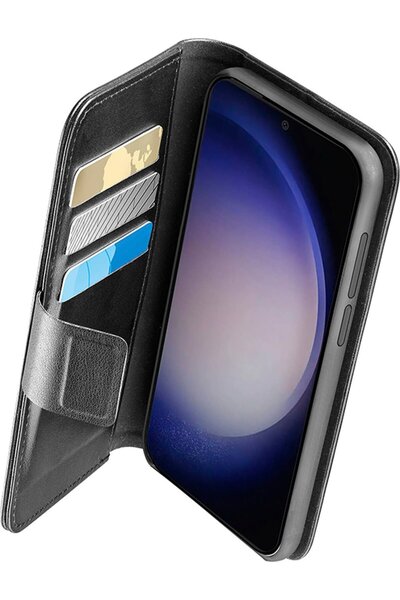 Cellularline Husă tip carte - Husă Samsung Galaxy S24 (negru)