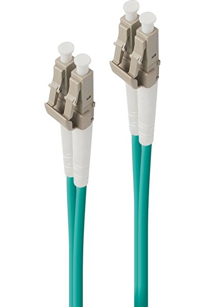 Alogic Cablu de fibră optică LC-LC Multimod Duplex LSZH OM4 1m