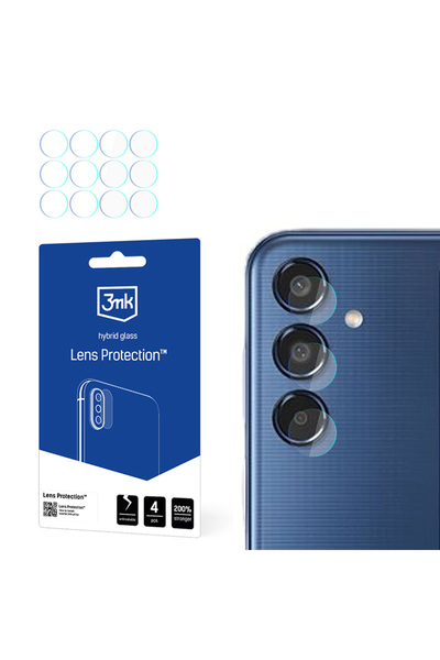 3MK Protecție lentile - Folii pentru lentilele camerei Samsung Galaxy M35 (4 ...