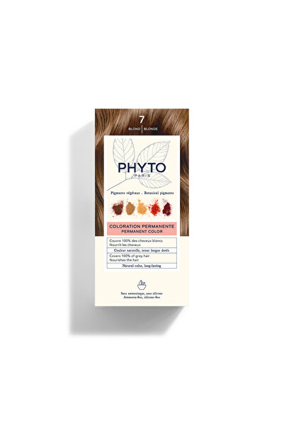 Phyto Κιτ Βαφής Μαλλιών Ξανθό Νο 7
