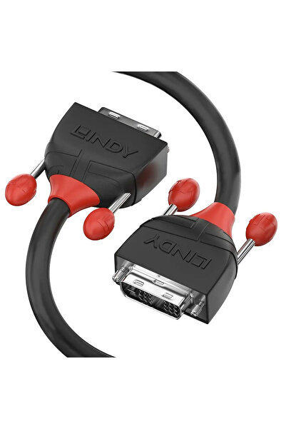 LİNDY DVI-D Dual Link Kabel Black Line 5m