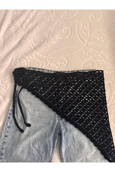 EBRULİ İLMEKLER El örgüsü Kore tarzı etek , pantalon şalı, bandanası