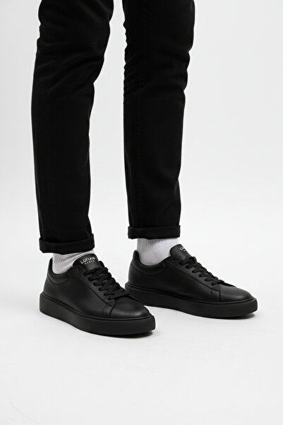 Lufian RN-8920 Siyah Erkek Comfort Günlük Sneaker Ayakkabı