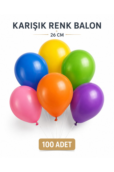 shopExxtra 100 Pcs Latex Balloons Party Decoration Birthday Engagement Weddin...