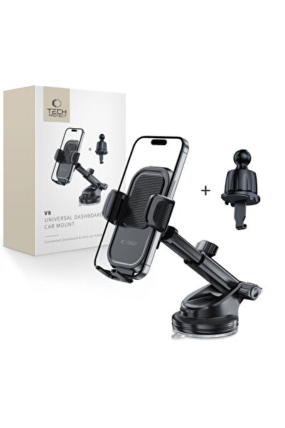 Tech-Protect Suport auto pentru bord / parbriz / grila de ventilație V8 Unive...