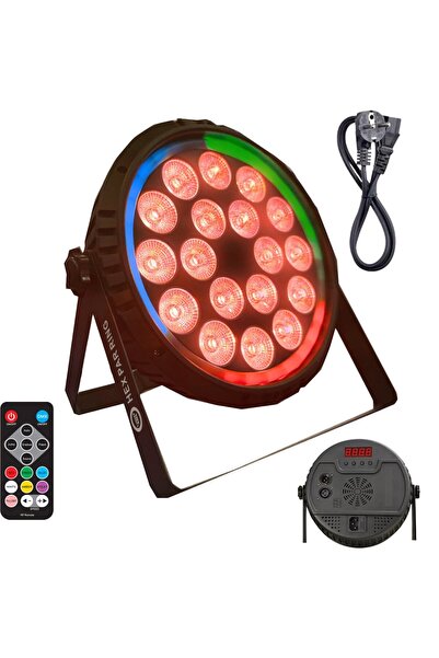 LIGHT4ME HEX PAR RING reflector scenă efect o≈õ