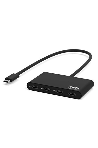 Port USB HUB TYPE C,3x USB C, 1x Typ C PD 100W
