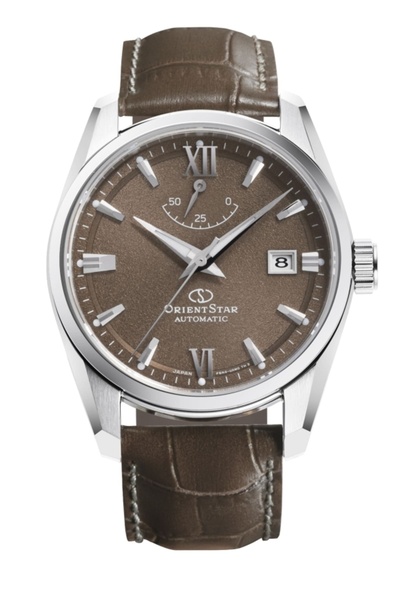 Orient Star RE-AU0113Y00B Kurmalı Otomatik Deri Kordon Gri Safir Cam 39 mm Er...