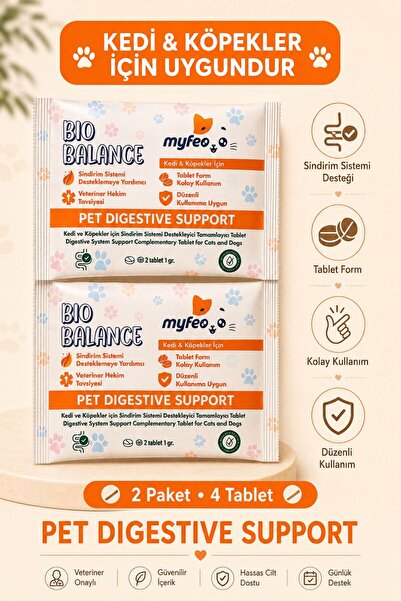 MYFEO MY FEO Kedi ve Köpek Parazit Tableti (4 Adet Tablet)