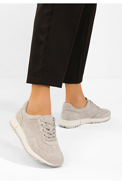 B T Shoes Sneakers dama piele Alanea bej