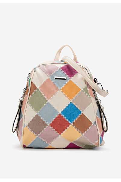 B T Shoes Rucsac de damă Silvia Rosa 6100 bej
