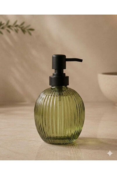 balsa group Mrk model colored thick glass liquid soap dispenser 450ml