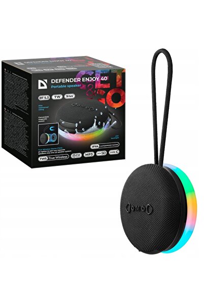 Defender G≈Ço≈õnik bluetooth ENJOY 40 7W LED