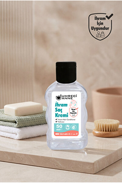 Umreci Anne Parfümsüz & Kokusuz İhram Saç Kremi 50 ml – Hac ve Umre İçin Uygu...