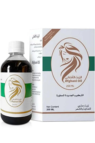 afghani oil زيت زيت الأفغاني العشبي للشعر 200 مل |   زيت الأرز والخزامى والخر...