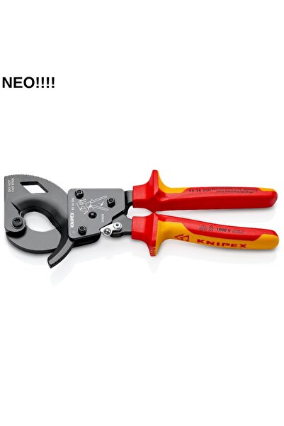 Knipex 95 36 250, Κόφτης καλωδίων, (Λειτουργία καστάνιας), 1000V, VDE, 250mm