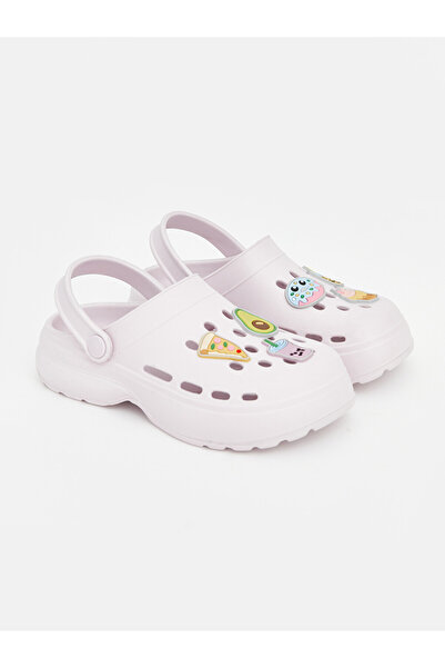 LC Waikiki Lilac Printed Girls' Beach Sandals by Güli̇s Gi̇yi̇m