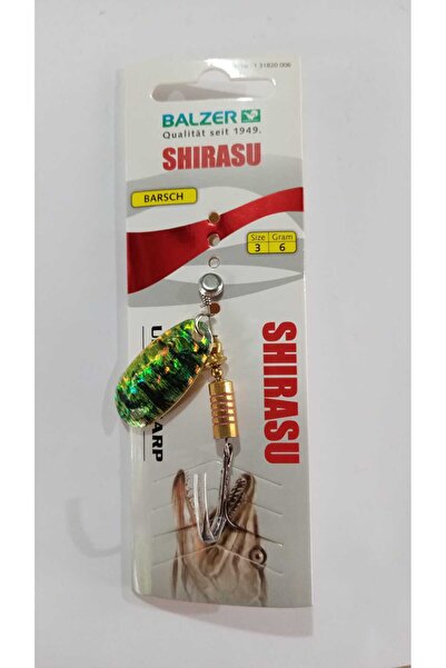 BALZER 13182 Shirasu Spinner Alabalık Kaşığı No: 3 Gr: 6