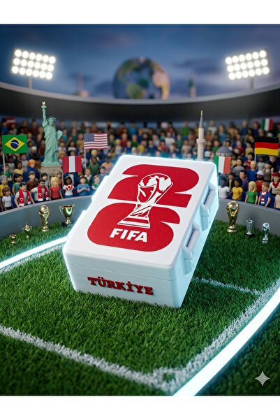 Aselis3D Panini FIFA Dünya Kupası Sticker Albüm Koleksiyon Kutusu TÜRKİYE Öze...