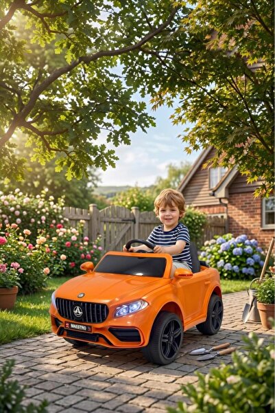 Tıfıl Toys Maestro GT 4x2 12V Akülü Uzaktan Kumandalı Emniyet Kemerli 2x Arka...