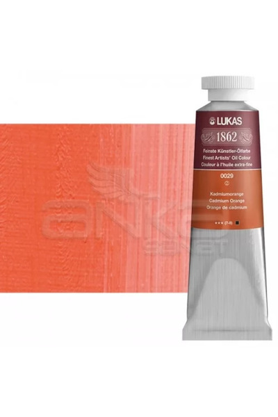 Lukas 1862 37ml Yağlı Boya Seri:2 No:0029 Kadmium Orange