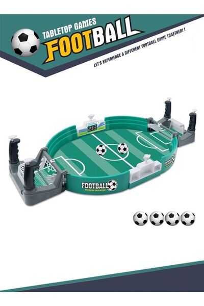 Arabest Mini Foosball Table,Interactive Game,6 Balls,Classic Desktop Soccer G...