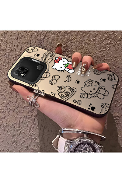 SLIMFELT Redmi 9C/10A Uyumlu Sevimli Anime Kılıf, sade uyumlu model
