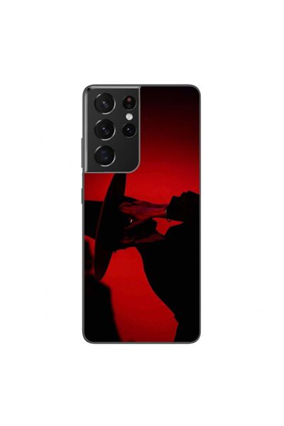 OEM Husa compatibila cu Samsung Galaxy S21 Ultra Silicon Gel Tpu Model KPop D...